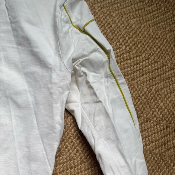 Men's White and Brown Jacket - Picture 5 of 6